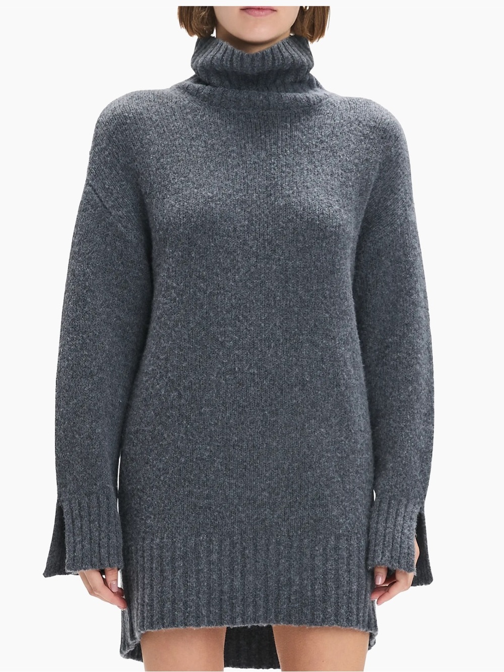 Favorite Daughter St. James Wool Cashmere Turtleneck Sweater Dress XS NWT - Picture 3 of 9